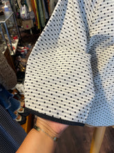Load image into Gallery viewer, Ace &amp; Jig White Cotton w/black polka dots Longsleeve Top, Size S
