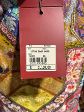 Load image into Gallery viewer, ETRO Yellow Multi Viscose floral multiprints Flowy Maxi Dress, Size 46
