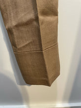 Load image into Gallery viewer, Brunello Cuccinelli Sand Linen Blend Slack style cuffed Pant, Size 6
