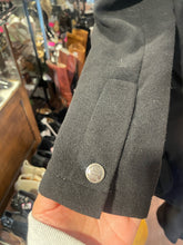Load image into Gallery viewer, Jumpo Black Poly Button accent Tail Coat, Size 8
