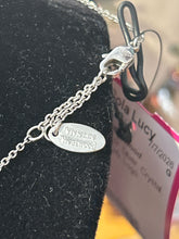 Load image into Gallery viewer, Vivienne Westwood Silver Crystal Monkey pendant Necklace
