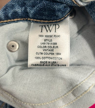 Load image into Gallery viewer, TWP Light Wash Cotton Denim Shorts, Size 25
