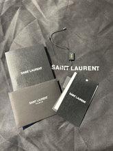 Load image into Gallery viewer, YSL Green Suede Quilted Size Medium Gold Hardware Purse, Duster Incl.
