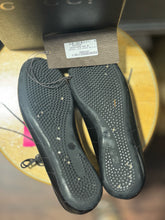 Load image into Gallery viewer, GUCCI Black Leather lace up Sneaker W/ BOX, Size 7.5
