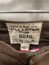 Load image into Gallery viewer, Nili Lotan Cocoa Cotton Blend solid Pant, Size 4
