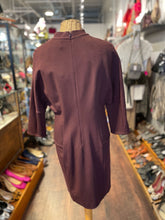Load image into Gallery viewer, phillip lim Plum Viscose blend rib accent NWT! Dress, Size 10
