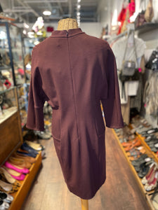 phillip lim Plum Viscose blend rib accent NWT! Dress, Size 10
