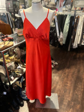 Load image into Gallery viewer, SANDRO Orange Polyester strappy gown Dress, Size 42
