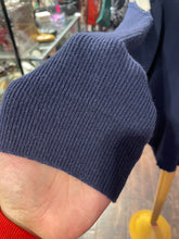 Load image into Gallery viewer, Stella McCartney Navy &amp; Ivory Cashmere Blend Pullover Sweater, Size 42
