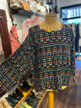 Load image into Gallery viewer, Ace &amp; Jig multi Cotton Abstract Boxy longsleeve Top, Size XL
