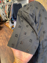 Load image into Gallery viewer, amour vert Black Cotton eyelet NWT! Dress
