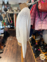 Load image into Gallery viewer, Rag &amp; Bone Off white Wool Blend knit cardigan Sweater, Size L

