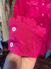 Load image into Gallery viewer, STAUD Fuschia viscose/rayon Floral NWT! Top, Size M
