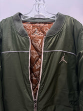 Load image into Gallery viewer, Jordan Green &amp; Brown Nylon Reversible Jacket, Size 3XL
