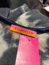 Load image into Gallery viewer, VILAGALLO multicolor Wool Floral layering top poncho style Top, Size One Size
