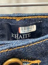 Load image into Gallery viewer, Khaite Blue Cotton front pocket Jeans, Size 27

