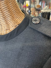 Load image into Gallery viewer, Burberry Slate Cotton Blend trim design zipper Jacket, Size 10
