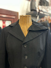 Load image into Gallery viewer, Junya Watanabe X Comme Des Garcons Black wool &amp; cupra back bustle Blazer
