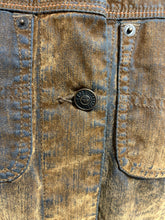 Load image into Gallery viewer, Diesel Brown Cotton Blend button down Vest, Gently worn, Size S
