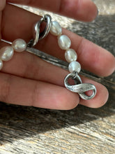 Load image into Gallery viewer, Tiffany &amp; Co  Sterling Silver W/Pearls Eternity Necklace
