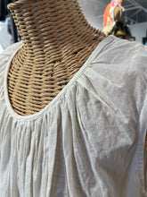 Load image into Gallery viewer, Elsa Esturgie Off white Organic Cotton sleeveless billowy Top, Size 38
