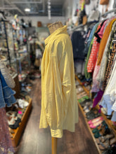 Load image into Gallery viewer, Nili Lotan Yellow Cotton Button up longsleeve Top
