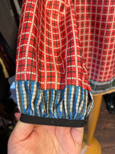 Load image into Gallery viewer, Comme des Garcons Red Blend Checkered V cut longsleeve Top, Size S
