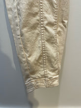 Load image into Gallery viewer, Ulla Johnson Ivory Cotton brown stitching multi buttons Pant, Size 6

