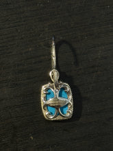 Load image into Gallery viewer, Gabriel &amp; Co. silver &amp; blue 925 Turquoise Earrings
