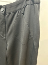 Load image into Gallery viewer, RUTI Black Poly Blend pockets tapered Pant, Size Large
