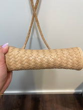 Load image into Gallery viewer, Bembien Tan Leather Woven crossbody Purse
