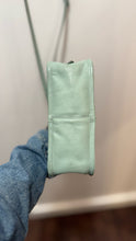 Load image into Gallery viewer, Inspired by mint Leather crossbody Purse

