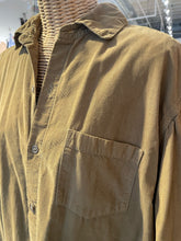 Load image into Gallery viewer, CP Shades Tan mini cord long cut Button Up Top
