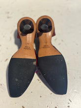 Load image into Gallery viewer, Cydwoq Red Leather Square Toe Pump, Size 36
