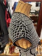 Load image into Gallery viewer, Alexander McQueen Black &amp; White Viscose Printed pleated accent bodycon Dress, Size XS
