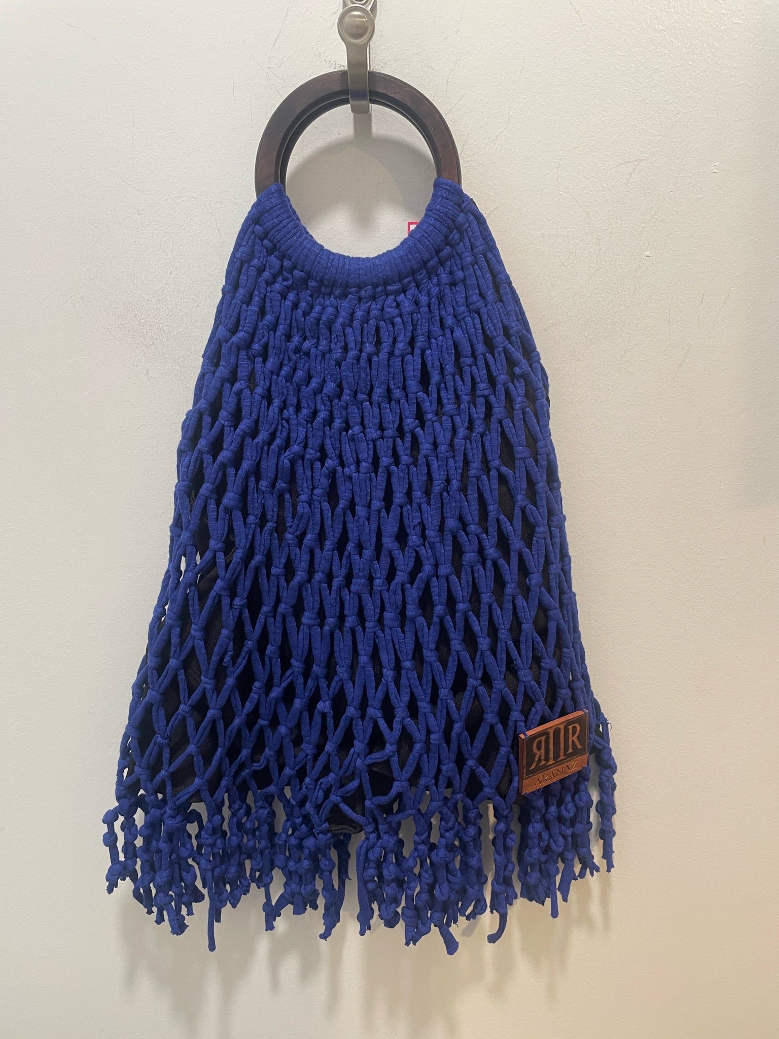 ARANAZ Indigo Crochet fringe 