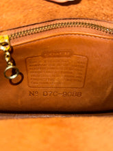 Load image into Gallery viewer, Coach Brown Leather W/gold hardware Satchel Vintage Purse
