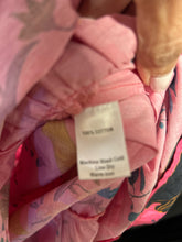 Load image into Gallery viewer, The Kit. Hot Pink Cotton Floral Maxi Dress, Size M

