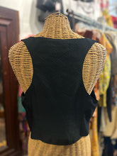 Load image into Gallery viewer, Opening Ceremony Black Blend Vest Top
