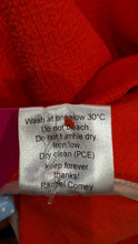Load image into Gallery viewer, Rachel Comey Orange Polyester criss cross cropped Top, Size 4

