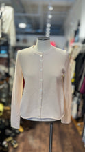 Load image into Gallery viewer, Guest in Residence Baby Pink Cashmere Button Up Sweater

