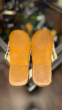 Load image into Gallery viewer, Burberry Tan &amp; Black espadrille slip on Shoe, Size 43
