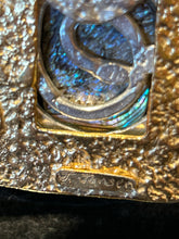 Load image into Gallery viewer, J. Jansen two toned Gold Plated Abalone Necklace
