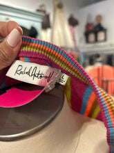 Load image into Gallery viewer, Rachel Antonoff multi color Knit Stripe Short sleeve Dress, Size L
