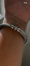 Load image into Gallery viewer, David Yurman two toned 925 &amp; 14k Bracelet W/Clasp
