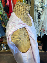Load image into Gallery viewer, Gallego Desportes Pink &amp; White Cotton striped Sleeveless Top, Size S
