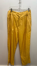 Load image into Gallery viewer, ISABEL MARANT Yellow Silk Blend pockets Pant
