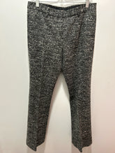 Load image into Gallery viewer, Burberry Black &amp; White Wool Tweed Pant, Size 42
