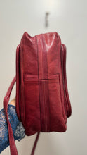 Load image into Gallery viewer, CHLOE Red Leather multi strap option Purse, Gently Worn
