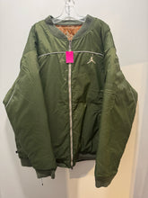 Load image into Gallery viewer, Jordan Green &amp; Brown Nylon Reversible Jacket, Size 3XL
